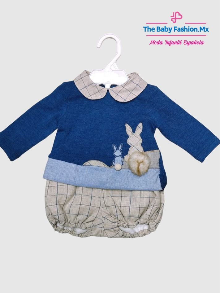 Conjunto 2 pz para bebe niño COCO Ref. 70394 10 Azulon