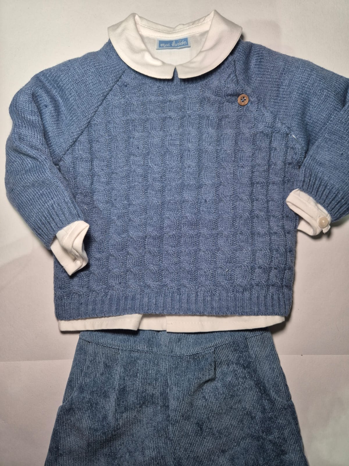 Conjunto 3 pzas de punto