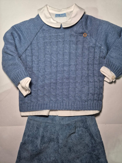 Conjunto 3 pzas de punto