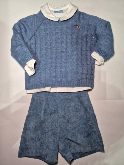 Conjunto 3 pzas de punto