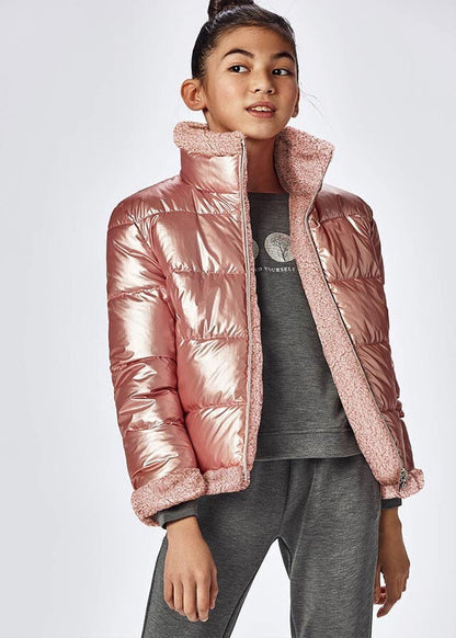 Chaqueton Borrego Reversible SKU 7441 Color Maquillaje
