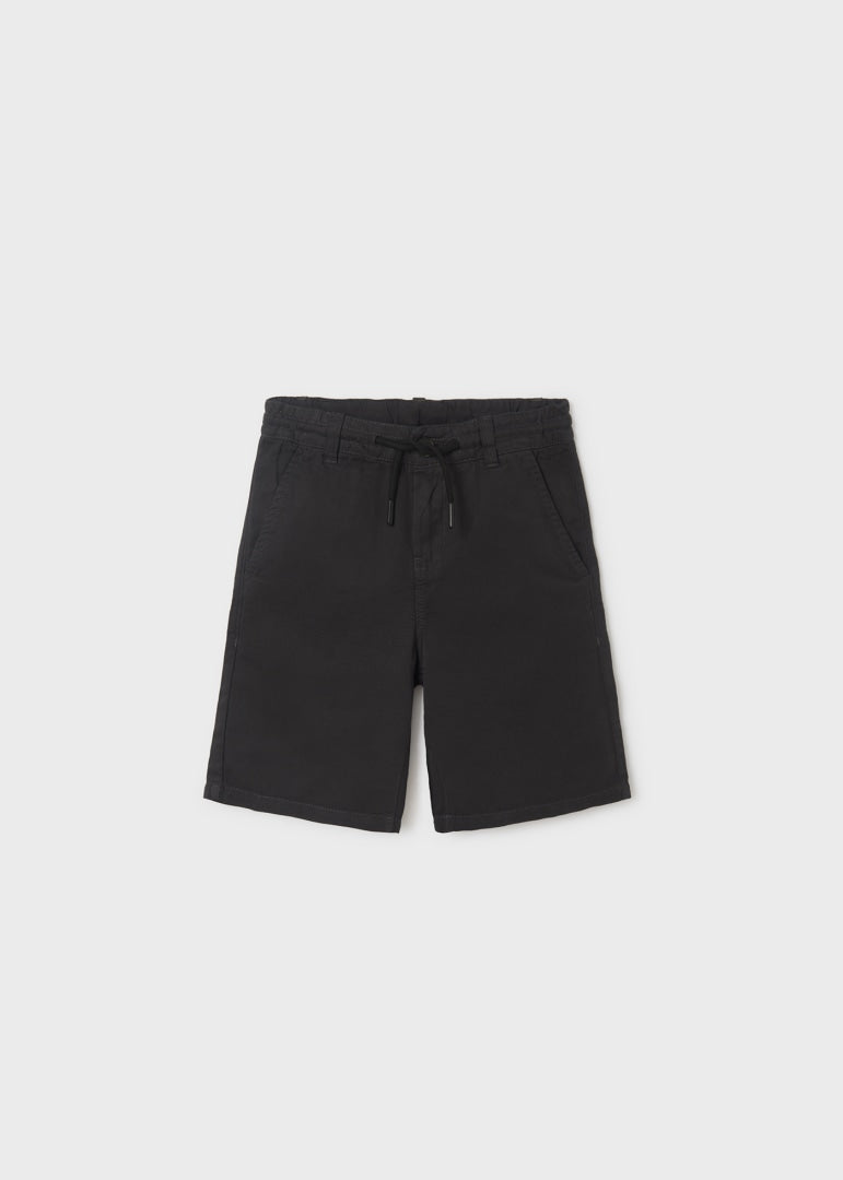 Bermuda con cintura ajustable de algodón para chico Art. 23-06249-091 Lapiz