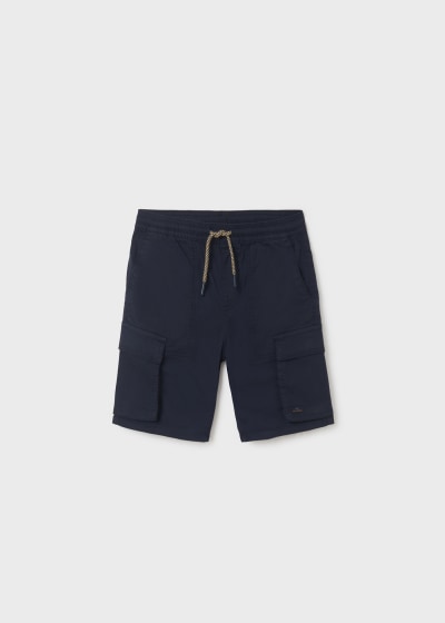 Bermuda de algodón sostenible para chico Sku 6256 Color 64