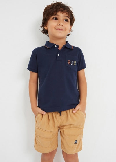 Bermuda de TENCEL™ Lyocell para niño Ref. 23-03237-021 CAMEL