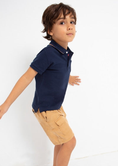 Bermuda de TENCEL™ Lyocell para niño Ref. 23-03237-021 CAMEL