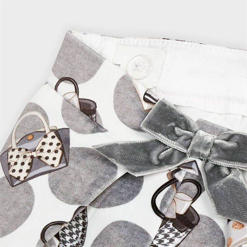 Bermuda Terciopelo bolsos Sku  4204 Color Acero