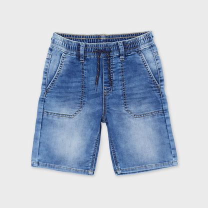 Bermuda Jogger Soft Denim Sku 6292 Color Claro