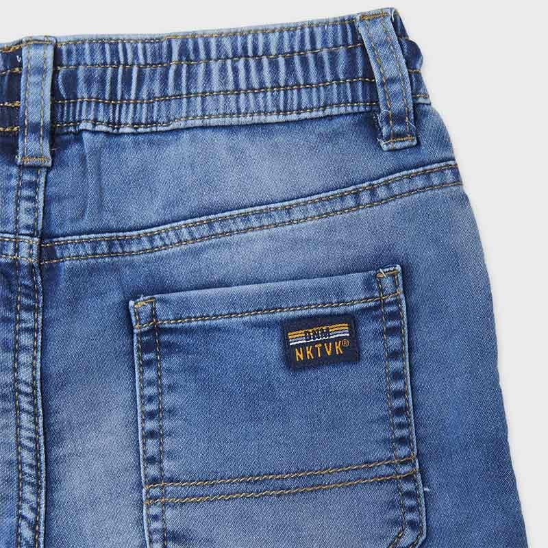 Bermuda Jogger Soft Denim Sku 6292 Color Claro
