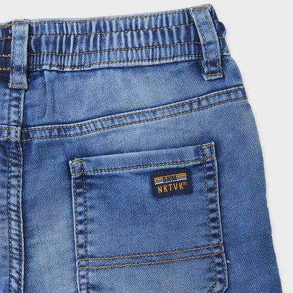 Bermuda Jogger Soft Denim Sku 6292 Color Claro