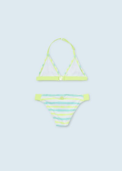 Bikini de triángulo para chica Sku 6753 Color Fluor