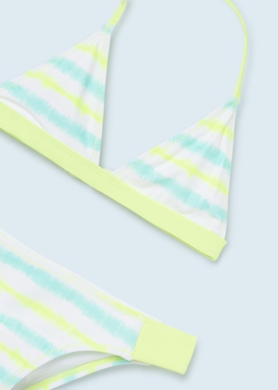 Bikini de triángulo para chica Sku 6753 Color Fluor