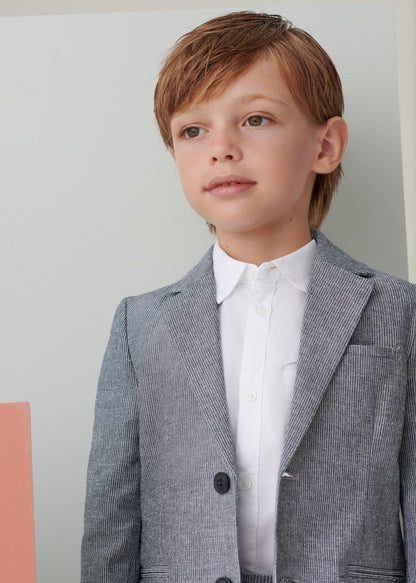 Blazer en lino para niño Art. 23-03452-044 Rayas