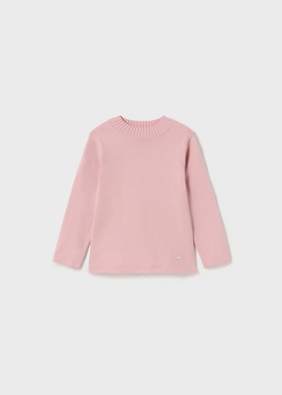 Blusa cuello semi alto Better Cotton bebé Ref. 13-02004-054 Rosado