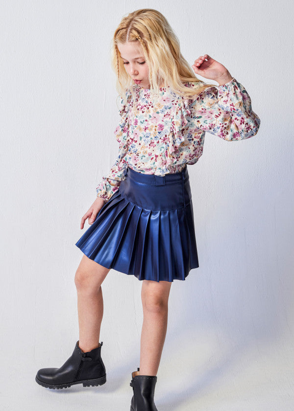 Blusa estampada chica  Ref. 13-07177-035 Multiplecolor
