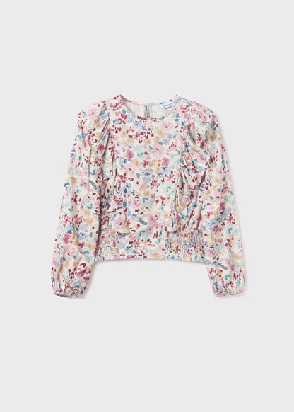 Blusa estampada chica  Ref. 13-07177-035 Multiplecolor
