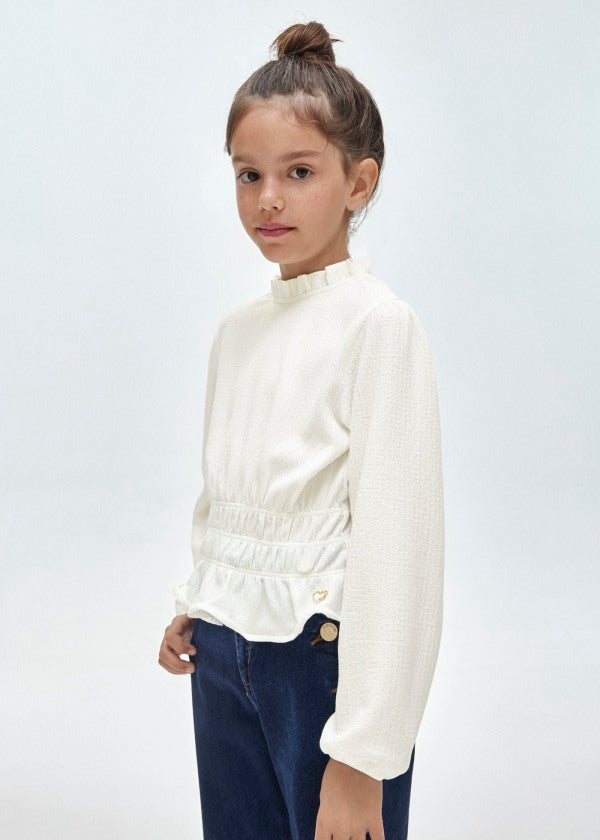 Blusa punto MAYORAL Ref. 13/7178/95 Crudo