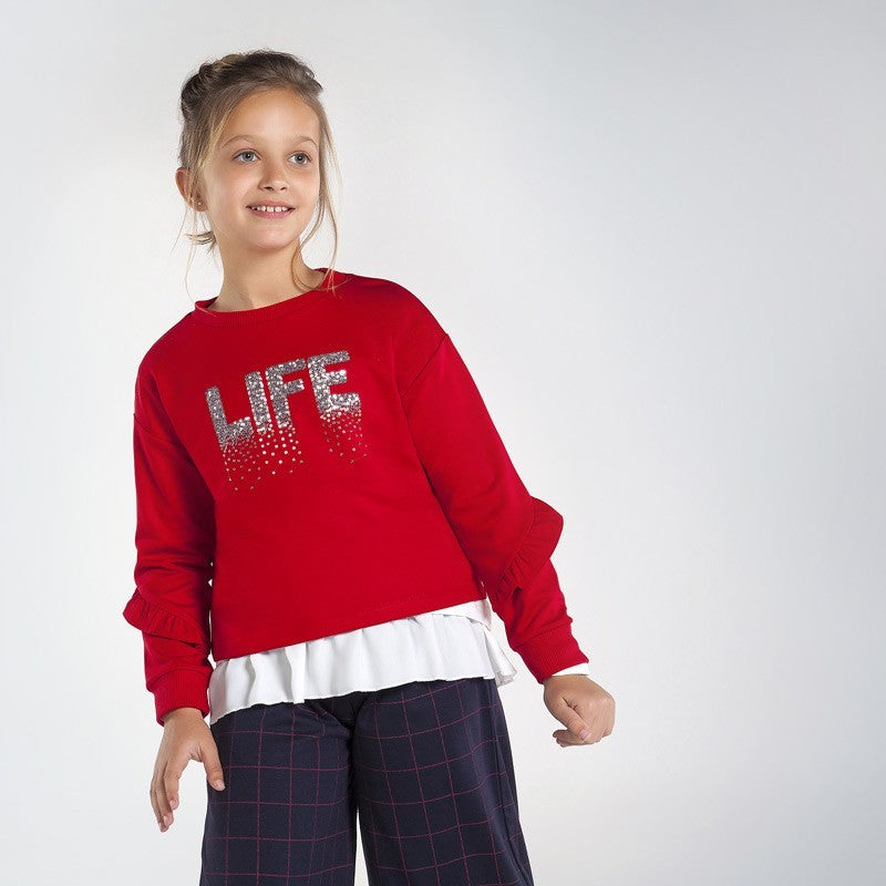 Pullover Punto Roma SKU 7402 Color Carmin