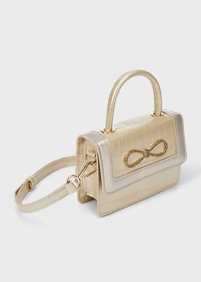 Bolsa con aplique de moño decorativo para niña Art. 23-10492-015 Champan