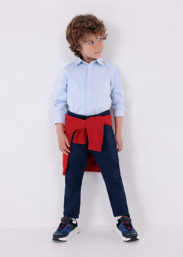 Camisa básica Better Cotton niño MAYORAL Ref. 13-00146-025 Celeste