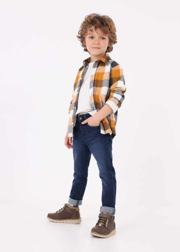 Camisa cuadros Better Cotton niño  Ref. 13-04111-066