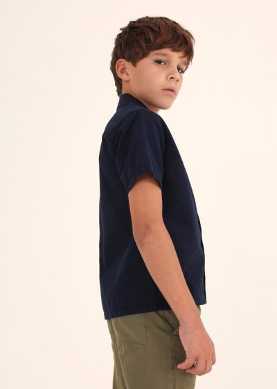 Camisa de manga corta para chico Sku 6110 Color 2 Marino
