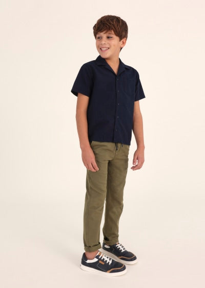 Camisa de manga corta para chico Sku 6110 Color 2 Marino