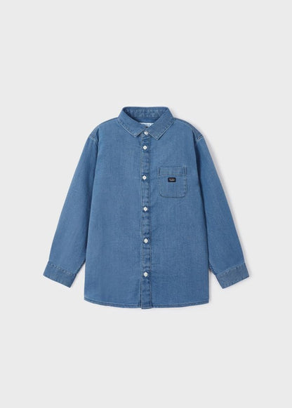 Camisa m/l soft denim MAYORAL Ref. 13/4112/65 Medio