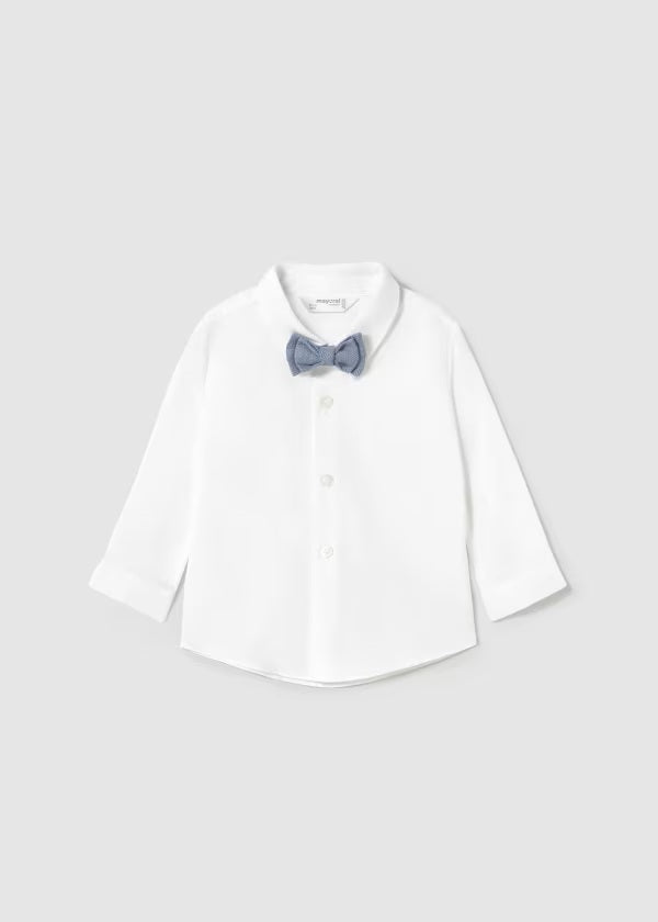 Camisa m/l pajarita