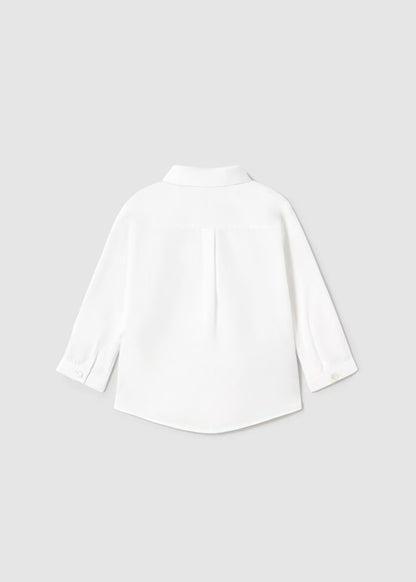 Camisa m/l pajarita