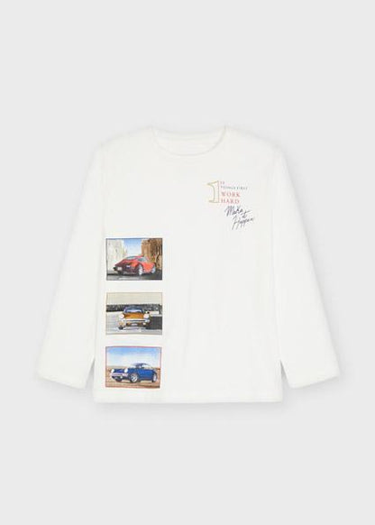 Camiseta para niño MAYORAL Ref 4086/36 Nata