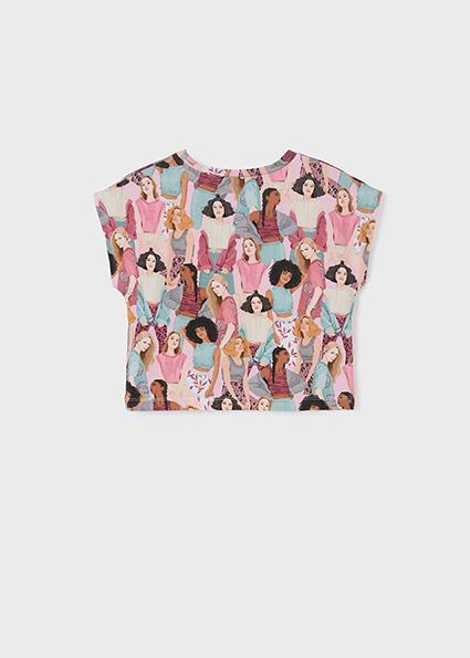 Blusa para chica MAYORAL Ref. 6034/3 Petalo