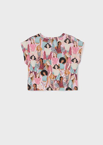 Blusa para chica MAYORAL Ref. 6034/3 Petalo