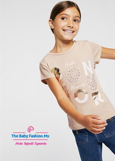 Camiseta para chica MAYORAL Ref. 6037/73 Avena