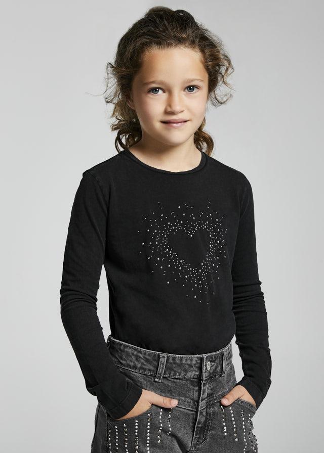 Camiseta Sku 7088 Color Negro