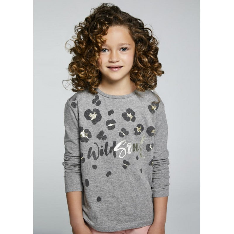 Camiseta para chica MAYORAL Ref. 11/7094/20 Acero Vig
