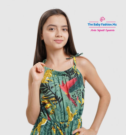 Vestido Mono para chica MAYORAL Ref. 22/6836/4 Tropical