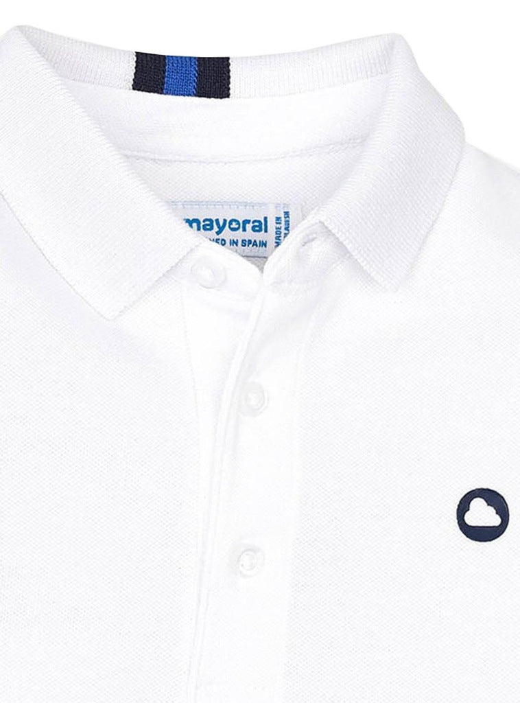 Camiseta Polo Sku 3122 Color Blanco