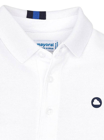 Camiseta Polo Sku 3122 Color Blanco