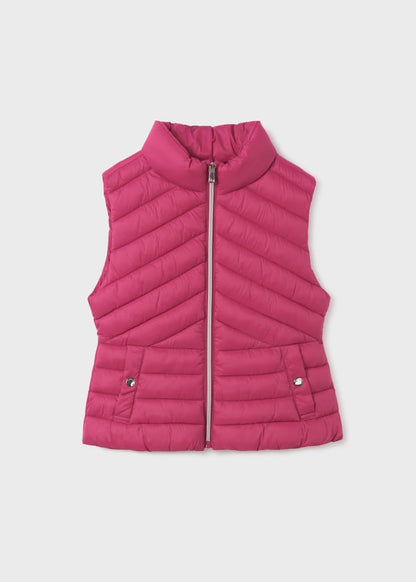 Chaleco acolchado poliéster reciclado chica  Ref. 13-07316-058 Magenta