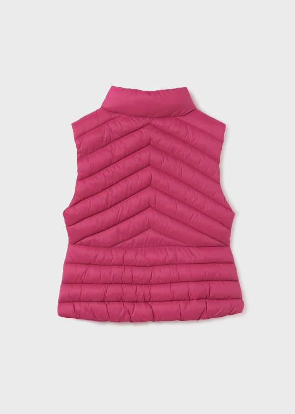 Chaleco acolchado poliéster reciclado chica  Ref. 13-07316-058 Magenta