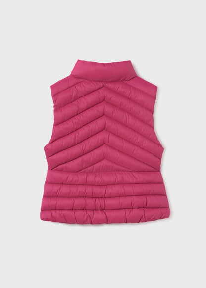 Chaleco acolchado poliéster reciclado chica  Ref. 13-07316-058 Magenta