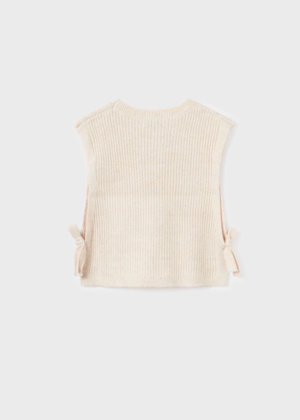 Chaleco tricot MAYORAL Ref. 13/7314/78 Garbanzo