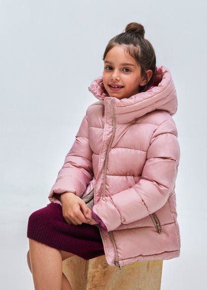 Chamarra acolchada poliéster reciclado chica  Ref. 13-07412-031 Colorete