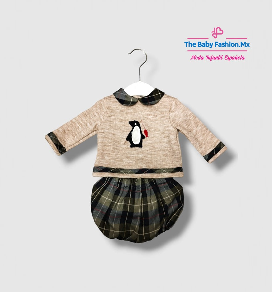 Conjunto 2 Piezas para bebe COCO Ref. 70441/30 Verde