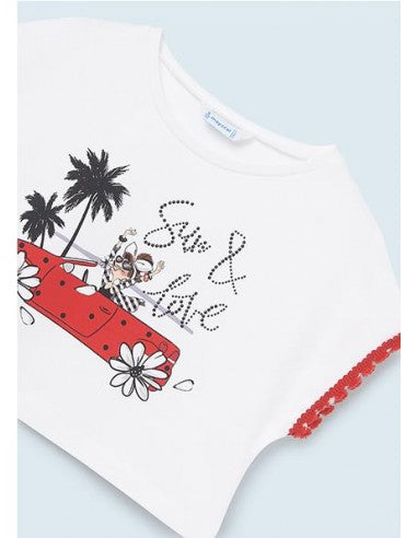 Conjunto 2 Piezas Short Grafica Sku 6247 Color 31 Rojo