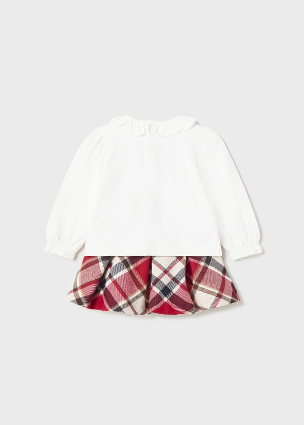 Conj. falda cuadros MAYORAL Ref. 13/2995/63 Rojo