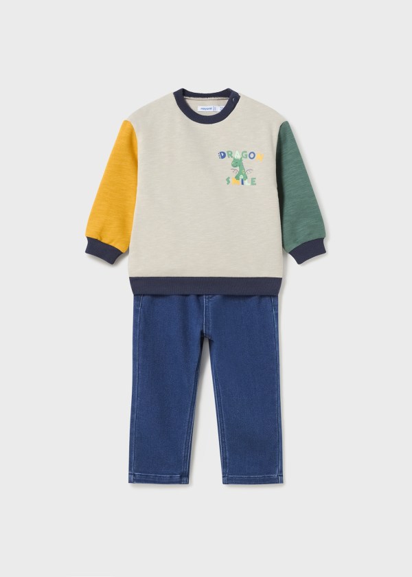 Conjunto 2 piezas Better Cotton bebé  Ref. 13-02542-053