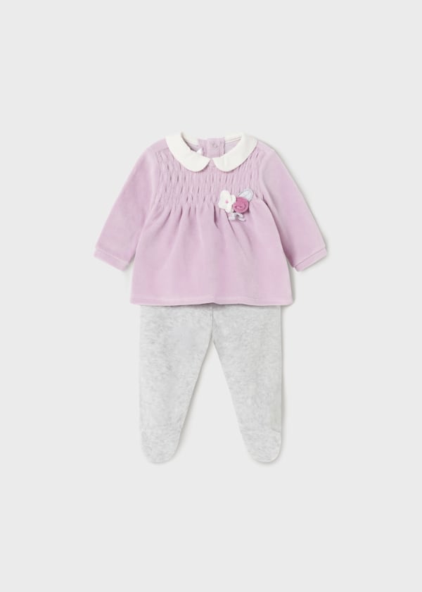 Conjunto 2 piezas Better Cotton recién nacido  Ref. 13-02501-041  Perla Vig