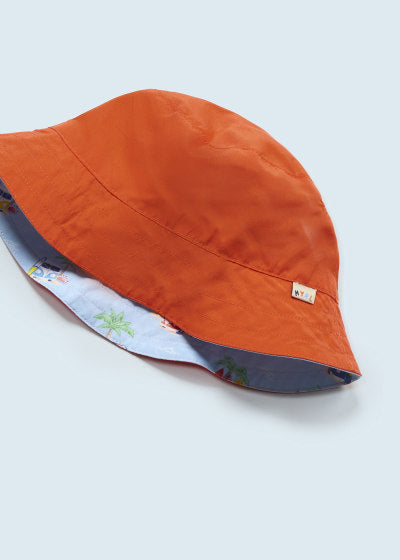 Conjunto 2 piezas con gorro y traje de baño estampado para bebé Sku 1640 Color 49 Celeste