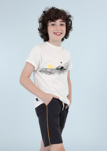 Conjunto 2 piezas de algodón para chico Art. 23-06659-075 Negro
